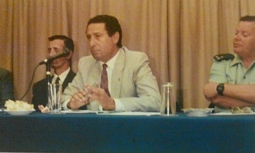 Entrega de diplomas 1992 Delegado del Gobierno en Canarias